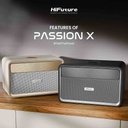 HiFuture Passion X Wireless Speaker 100W Output | Buit-in 8000mAh High-Performance Battery System