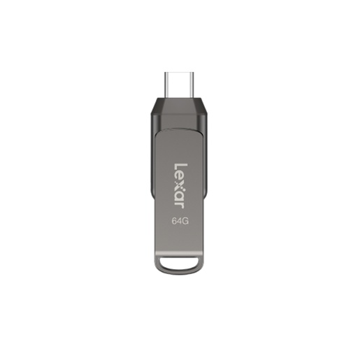 [LJDD400064G-BNQNG] Lexar 64GB JumpDrive Dual Drive D400 USB 3.2 Gen 1 Type-C & Type-A Flash Drive