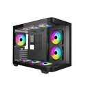 Armaggeddon Aquaron X Curve 285 I M-ATX Curved Glass Gaming PC Case