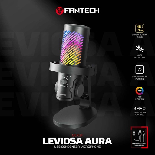 FANTECH LEVIOSA AURA MCX04 USB Condenser Microphone